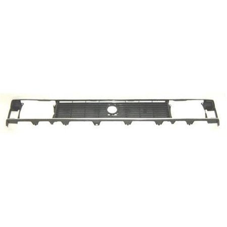 GEARED2GOLF Grille for 1981-1984 Rabbit Exc Conv, Black & Silver GE1871608